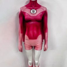 Atom Eve Cosplay Costume Invincible Pink Jumpsuit Women Printed Suit