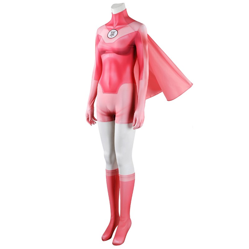 Atom Eve Suit Invincible Cosplay Costume Printed Bodysuit Outfit for Women