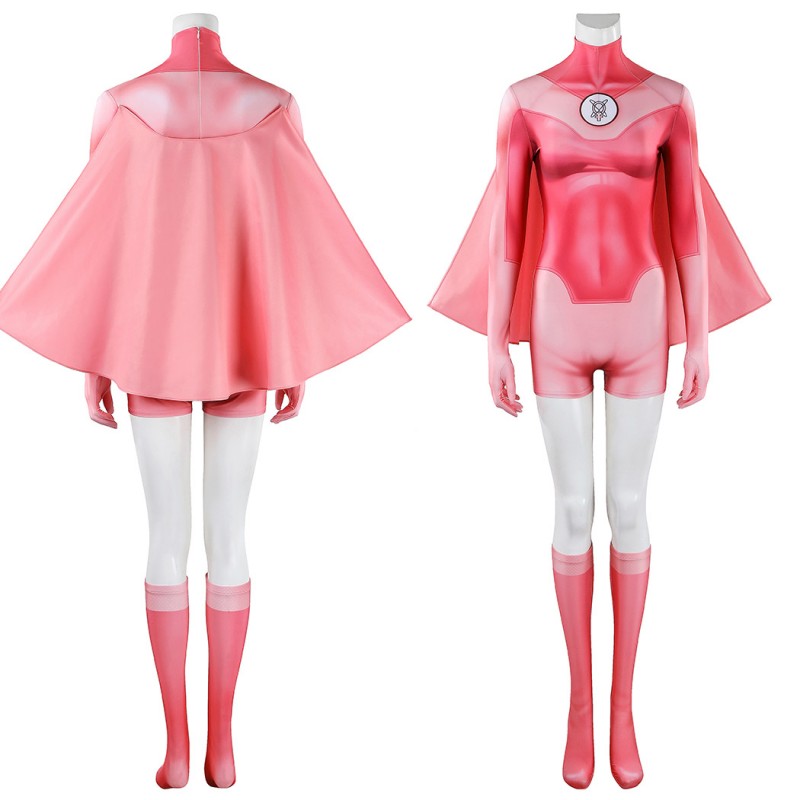 Atom Eve Suit Invincible Cosplay Costume Printed Bodysuit Outfit for Women
