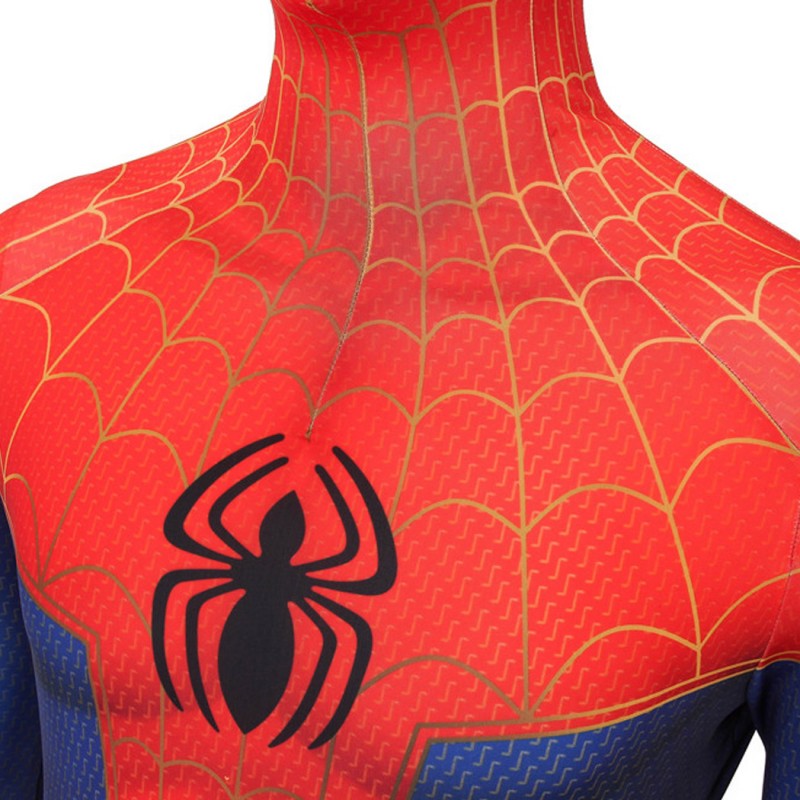 Peter Parker Jumpsuit Spider-Man Into the Spider-Verse Cosplay Suit