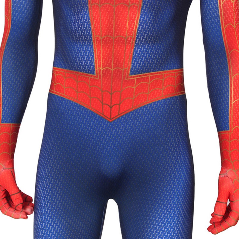 Peter Parker Jumpsuit Spider-Man Into the Spider-Verse Cosplay Suit