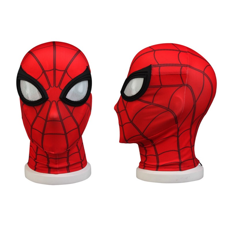 Spider-Man Civil War Costume Peter Parker Printed Jumpsuit Superhero Cosplay Suit for Adult
