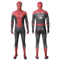 Spider-Man Far From Home Peter Parker Cosplay Costume Printed Bodysuit Superhero Suit for Adult