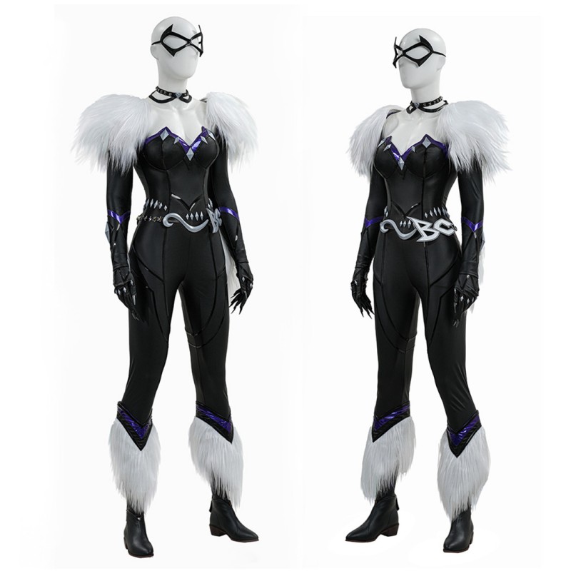 Marvel Rivals Black Cat Cosplay Costume Felicia Hardy Suit for Women