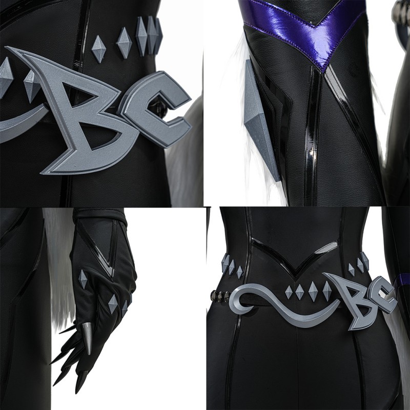 Marvel Rivals Black Cat Cosplay Costume Felicia Hardy Suit for Women