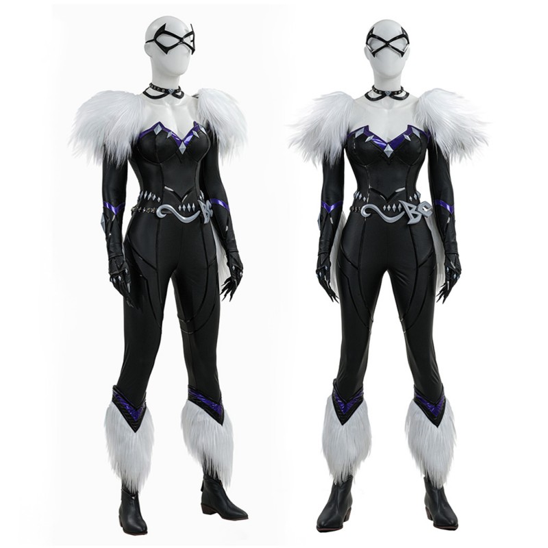 Marvel Rivals Black Cat Cosplay Costume Felicia Hardy Suit for Women