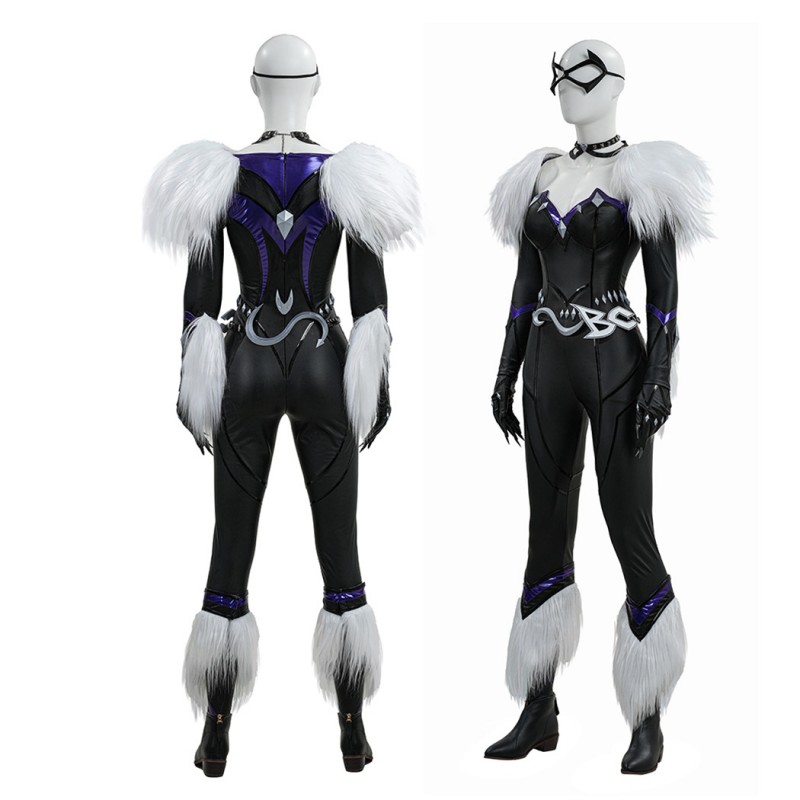 Marvel Rivals Black Cat Cosplay Costume Felicia Hardy Suit for Women