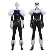 Marvel Rivals Black Cat Cosplay Costume Felicia Hardy Suit for Women