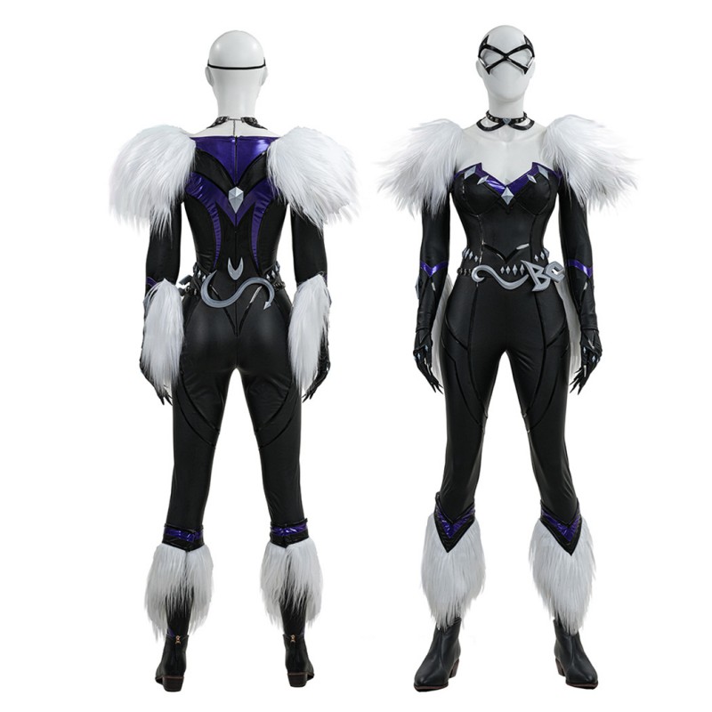 Marvel Rivals Black Cat Cosplay Costume Felicia Hardy Suit for Women
