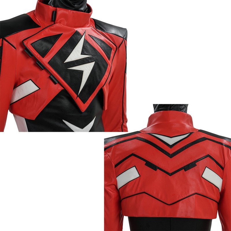 Absolute Lightning Costume Superhero Cosplay Suit Barry Allen Halloween Outfit