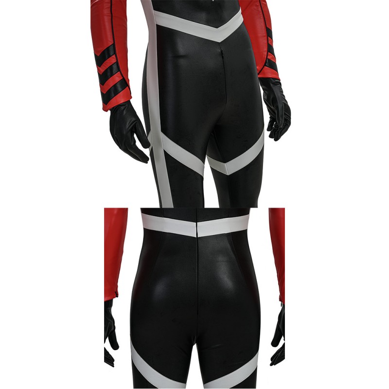 Absolute Lightning Costume Superhero Cosplay Suit Barry Allen Halloween Outfit