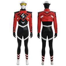 Absolute Lightning Costume Superhero Cosplay Suit Barry Allen Halloween Outfit