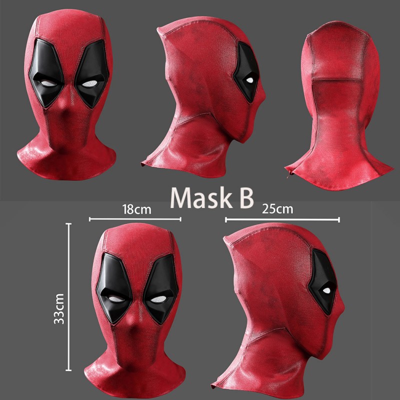Deadpool 2 Wade Wilson Cosplay Costume Superhero Suit Upgraded Version