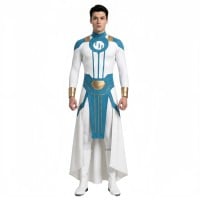 Invincible Viltrumite Emperor Cosplay Costume Mark Grayson Jumpsuit Printed Suit
