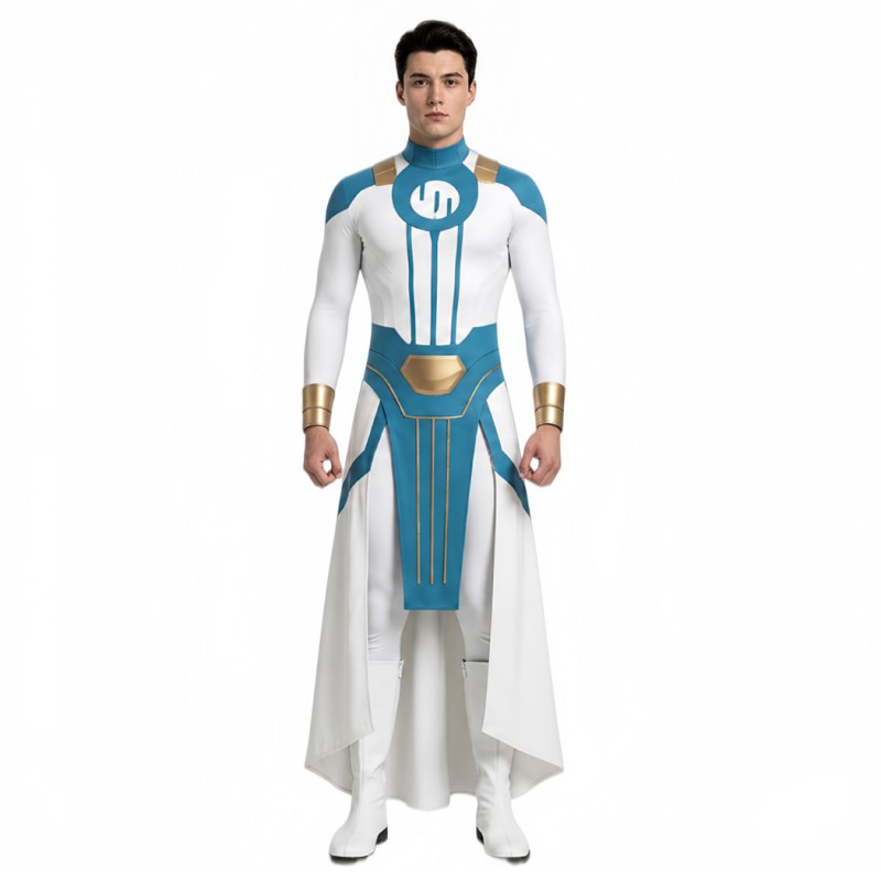 Invincible Viltrumite Emperor Cosplay Costume Mark Grayson Jumpsuit Printed Suit