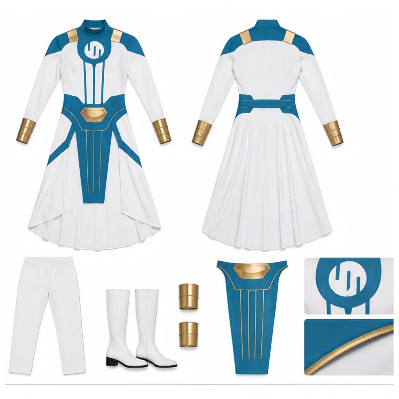 Invincible Viltrumite Emperor Cosplay Costume Mark Grayson Jumpsuit Printed Suit