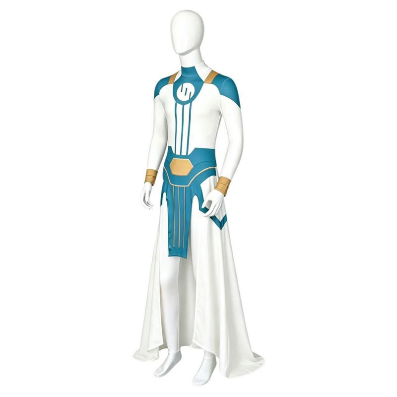 Invincible Viltrumite Emperor Cosplay Costume Mark Grayson Jumpsuit Printed Suit