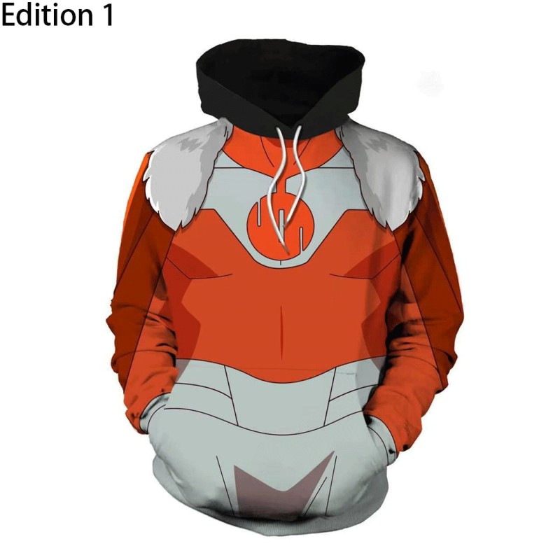 New Invincible Cosplay Costume Hoodie Collection Printed Sweatshirt Polyester Outfit