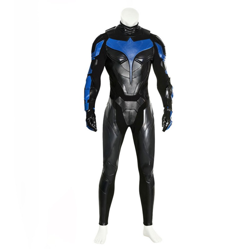 Nightwing Dick Grayson Cosplay Costume Titans Season 1 Suit Superhero Halloween Outfit