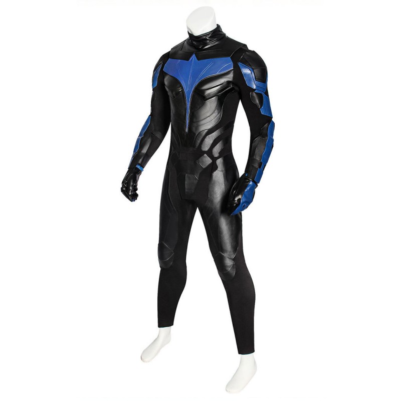 Nightwing Dick Grayson Cosplay Costume Titans Season 1 Suit Superhero Halloween Outfit