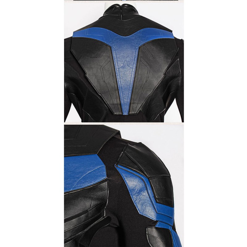 Nightwing Dick Grayson Cosplay Costume Titans Season 1 Suit Superhero Halloween Outfit