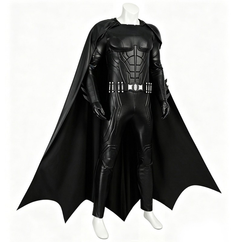 Michael Keaton Black Suit TF Barry Allen Movie Cosplay Costumes