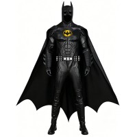Michael Keaton Black Suit TF Barry Allen Movie Cosplay Costumes
