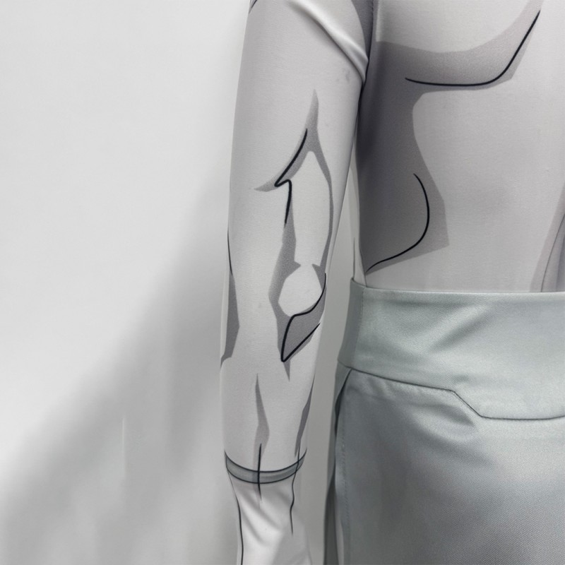 Kids Invincible Viltrum Mark Jumpsuit Cosplay Costume Printed Suit
