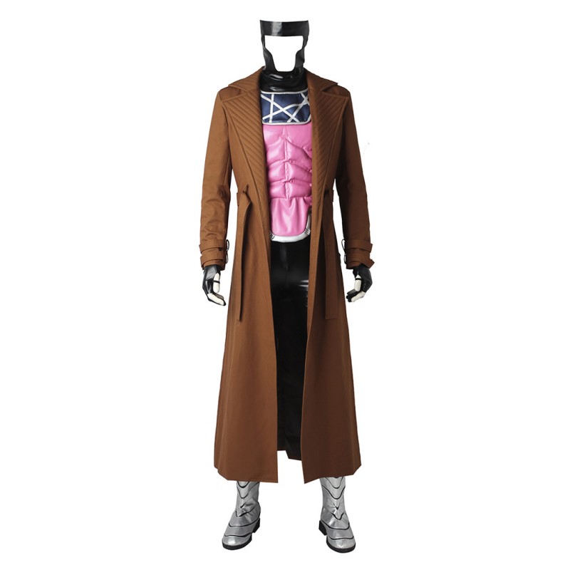 Gambit X-Men Costume Remy Etienne Lebeau Halloween Cosplay Suit