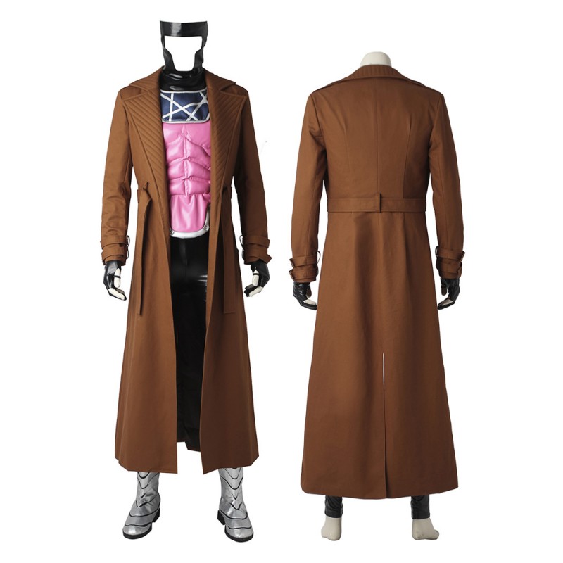 Gambit X-Men Costume Remy Etienne Lebeau Halloween Cosplay Suit