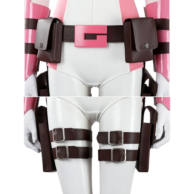 Gwenpool Costume Gwen Stacy Halloween Outfit Women Cosplay Suit
