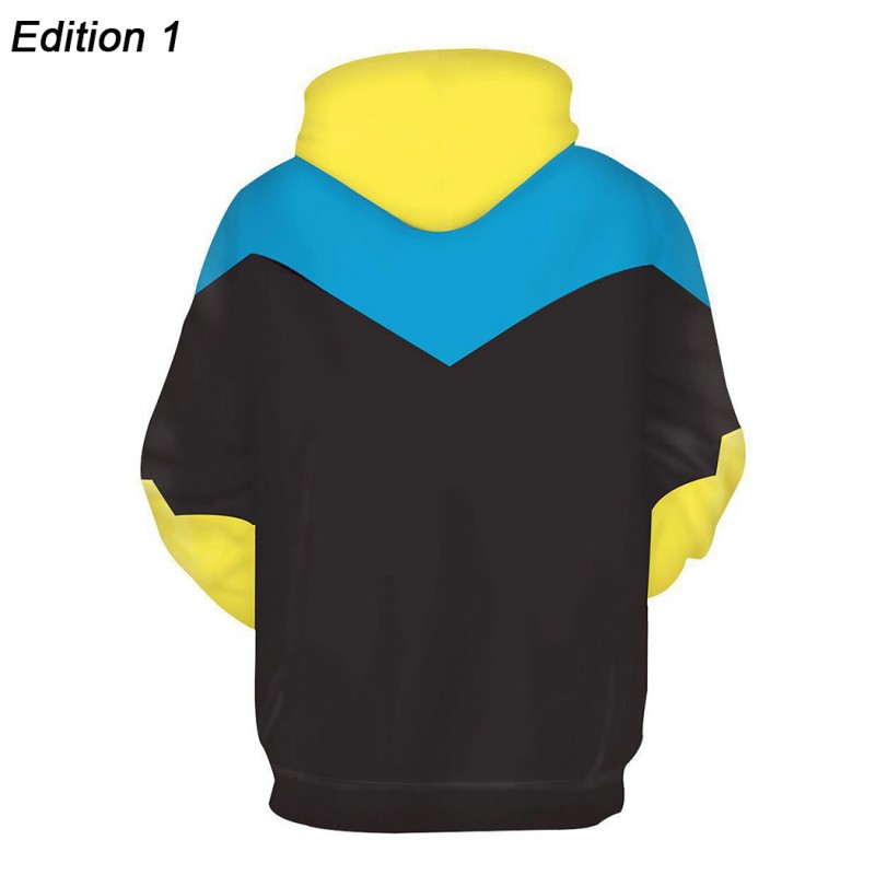 Invincible Cosplay Costume Classic Hoodie Collection 3D-Printed Polyester Hooded Sweatshirt