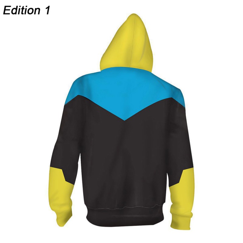 Invincible Cosplay Costume Classic Hoodie Collection 3D-Printed Polyester Hooded Sweatshirt