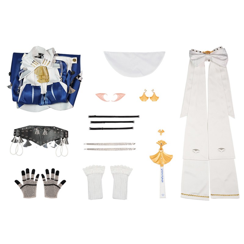 Zenless Zone Zero Velina Airgid Cosplay Costume Dress Outfit for Women