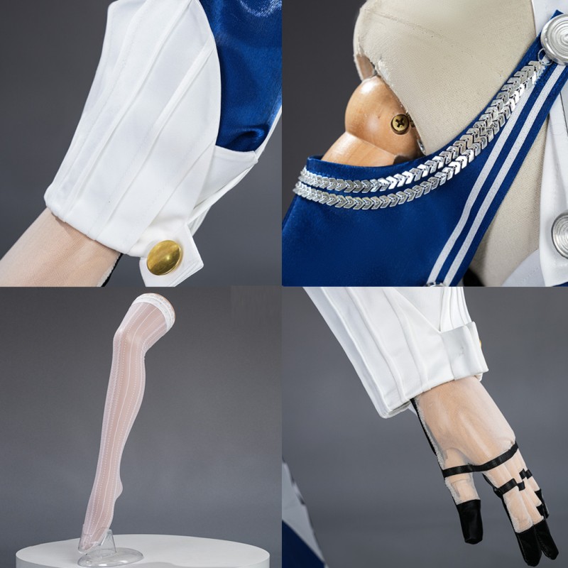Zenless Zone Zero Velina Airgid Cosplay Costume Dress Outfit for Women