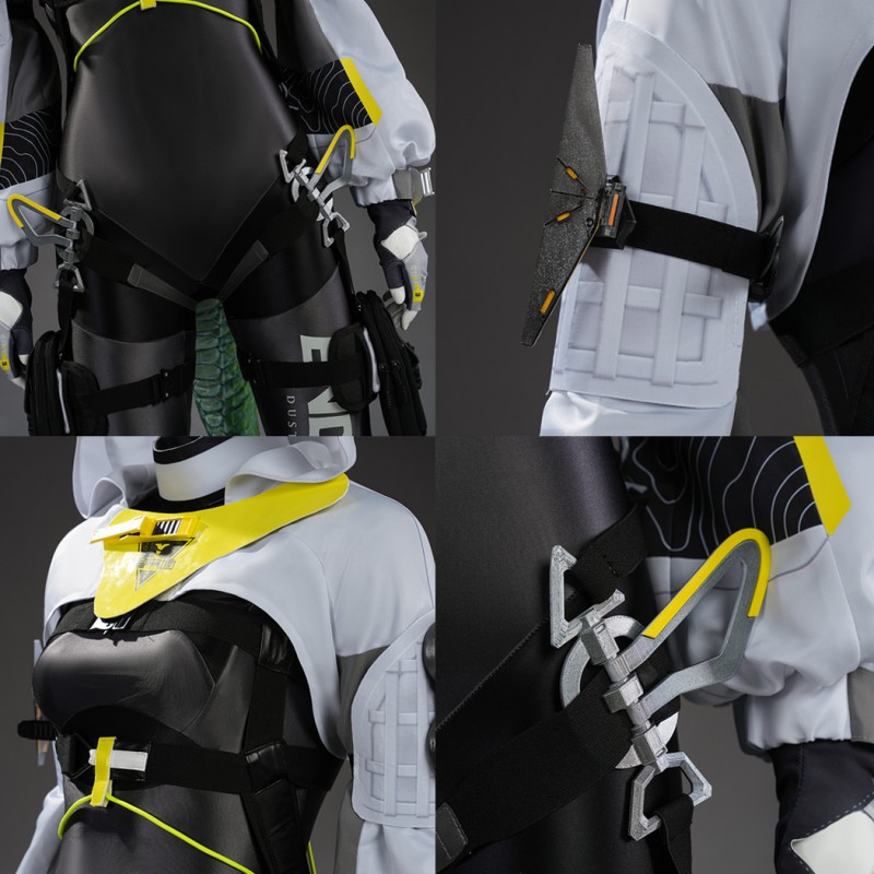 Arknights Endfield Fluorite Cosplay Costume Game Suit Women Outfit