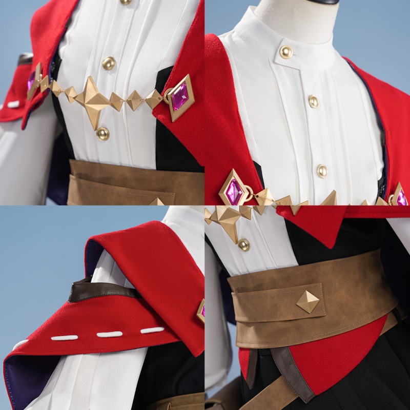 Roco Kingdom Enzo Cosplay Costume Women Suit Game Outfit Full Set