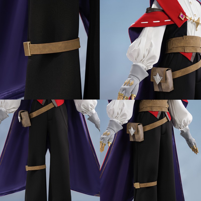 Roco Kingdom Enzo Cosplay Costume Women Suit Game Outfit Full Set