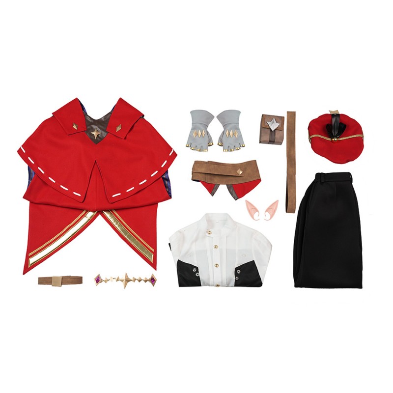Roco Kingdom Enzo Cosplay Costume Women Suit Game Outfit Full Set