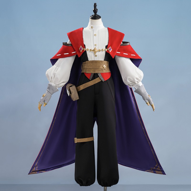 Roco Kingdom Enzo Cosplay Costume Women Suit Game Outfit Full Set