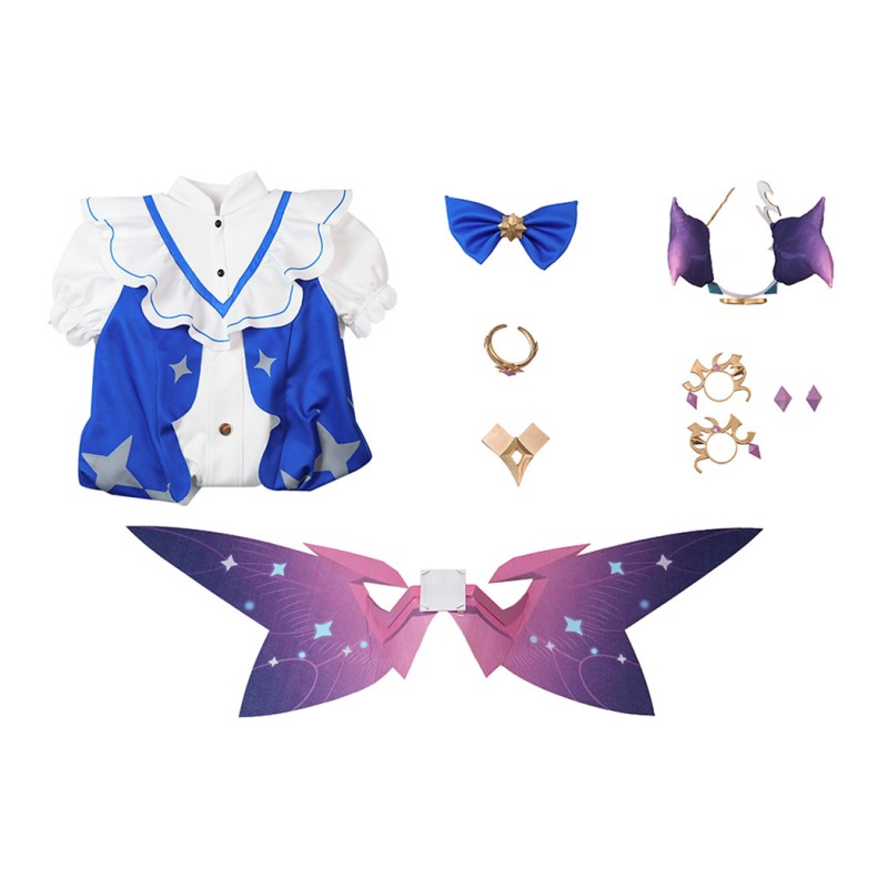 Roco Kingdom Freya Cosplay Costume Women Outfit Halloween Carnival Suit