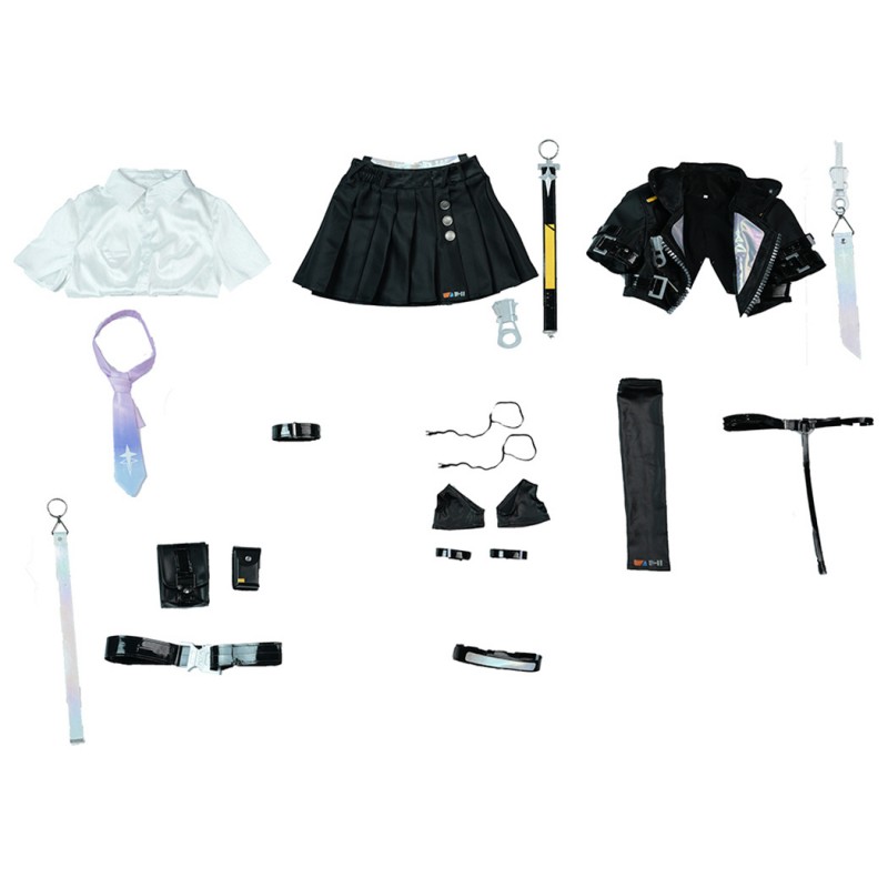 Neverness to Everness Zero Cosplay Costume Women Outfit