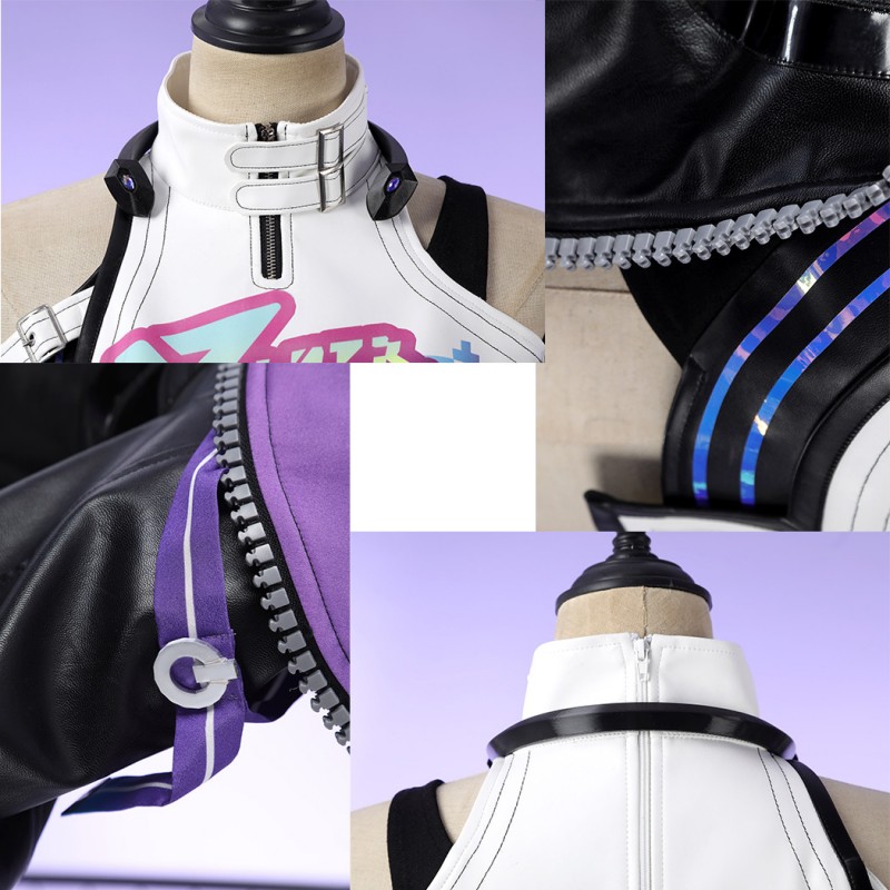 Honkai Star Rail Silver Wolf Cosplay Costume LV.999 Women’s Battle Suit Halloween Outfit