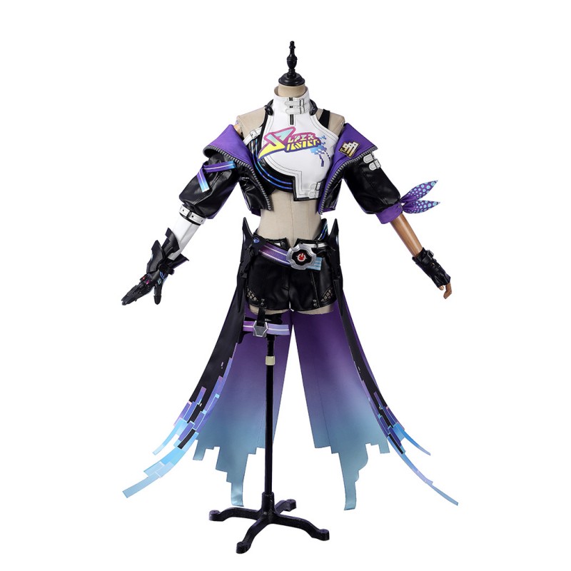 Honkai Star Rail Silver Wolf Cosplay Costume LV.999 Women’s Battle Suit Halloween Outfit