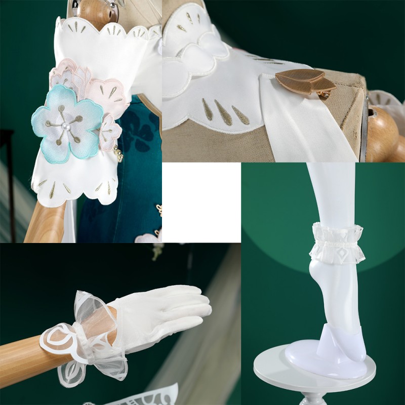 Ruan Mei Cosplay Costume Honkai Star Rail Women Full Set Game Outfit