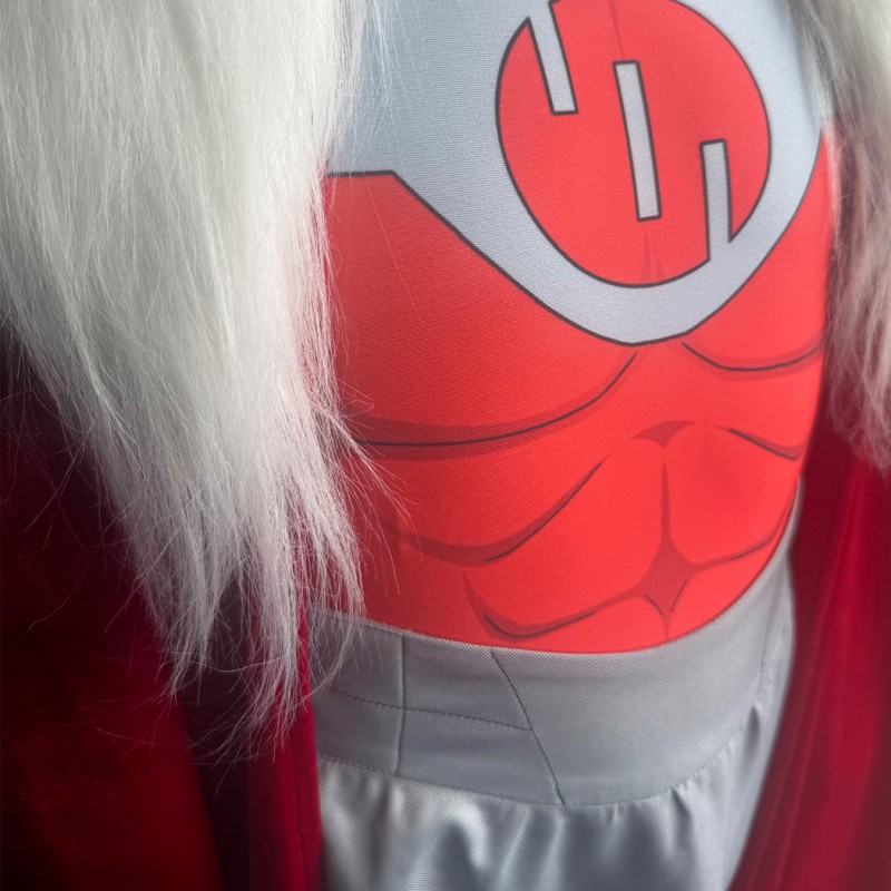 Kids Invincible Thragg Jumpsuit Cosplay Costume Printed Suit