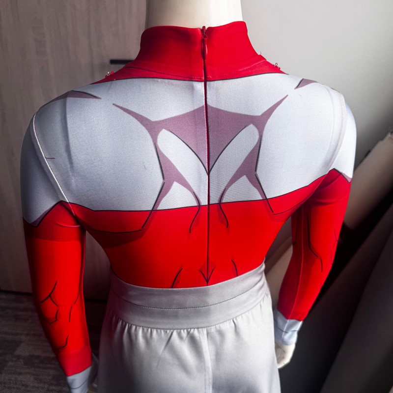 Kids Invincible Thragg Cosplay Costume Printed Viltrumite Jumpsuit