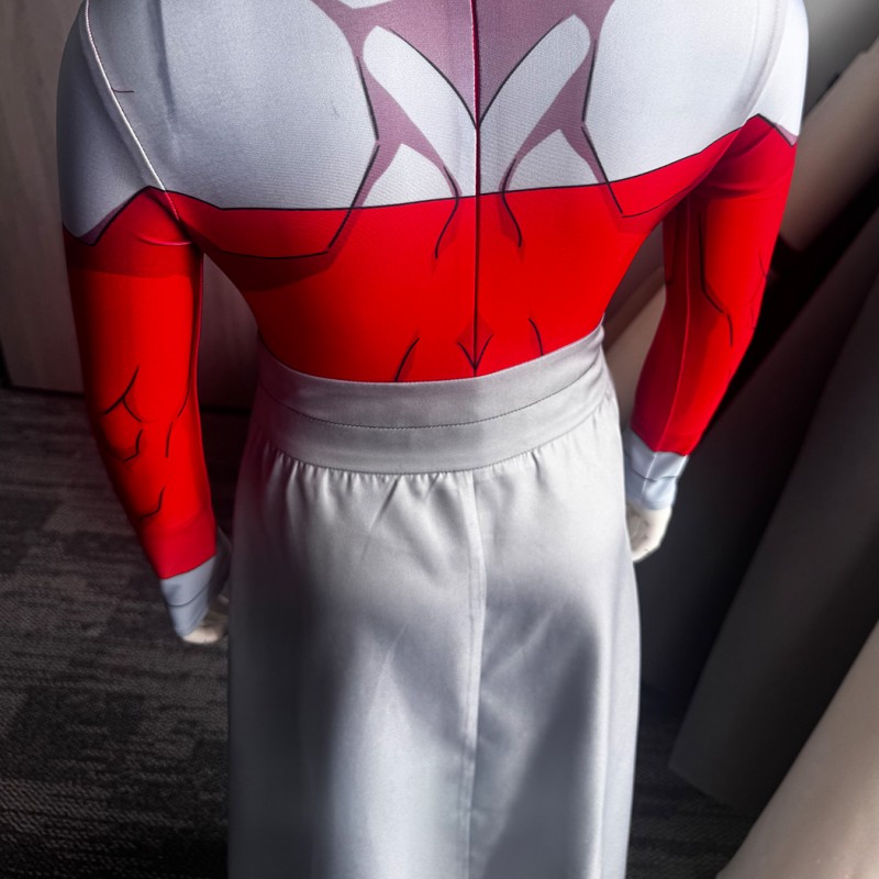 Kids Invincible Thragg Jumpsuit Cosplay Costume Printed Suit