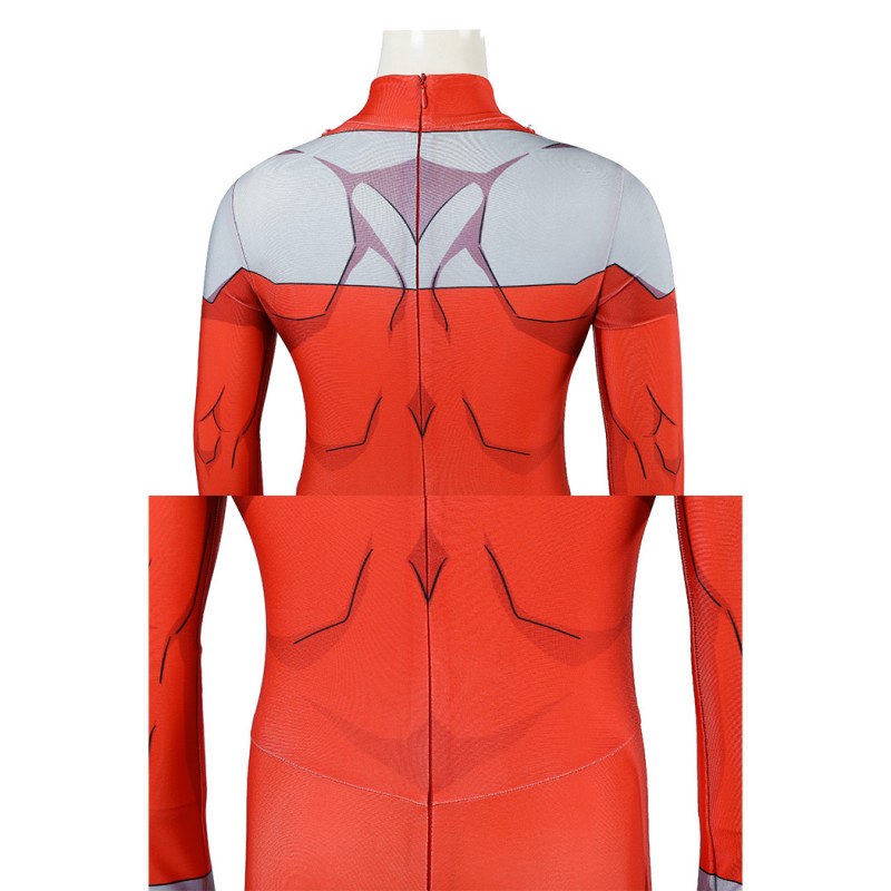 Kids Invincible Thragg Cosplay Costume Printed Viltrumite Jumpsuit