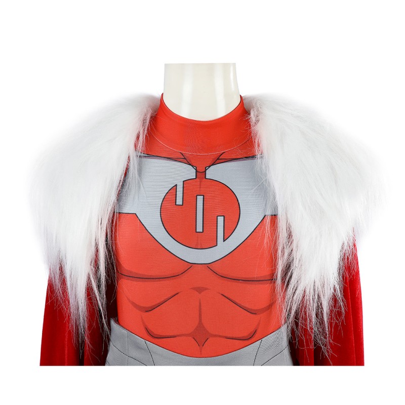 Kids Invincible Thragg Cosplay Costume Printed Viltrumite Jumpsuit
